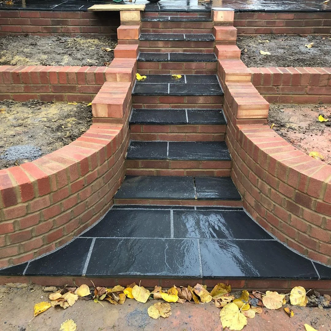 Beautifully Slabbed Steps